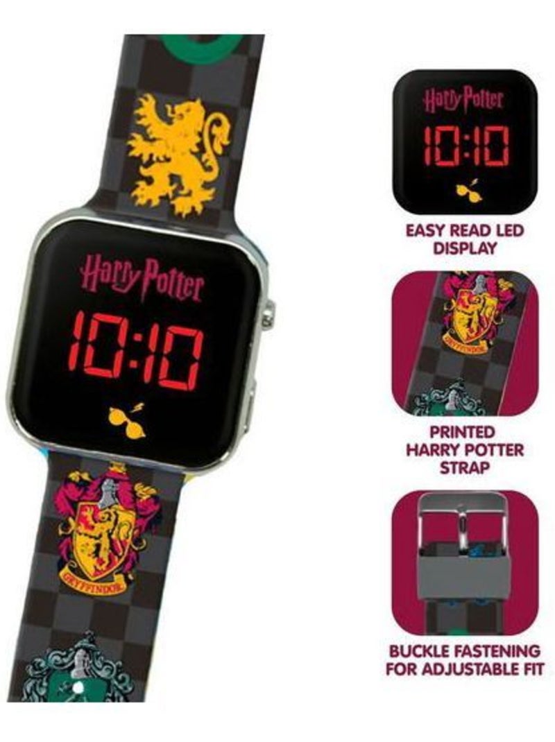 Montre led numérique - harry potter - design coloré - unisexe - accessoire de mode Multicolore - Kiabi