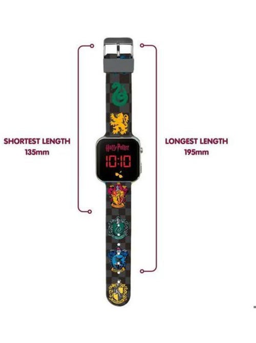 Montre led numérique - harry potter - design coloré - unisexe - accessoire de mode - Kiabi