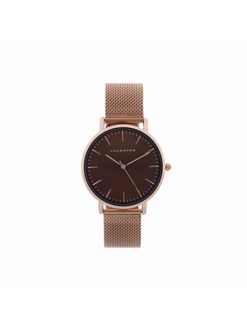 Montre Luxenter Didia en or rose 18k. - Kiabi