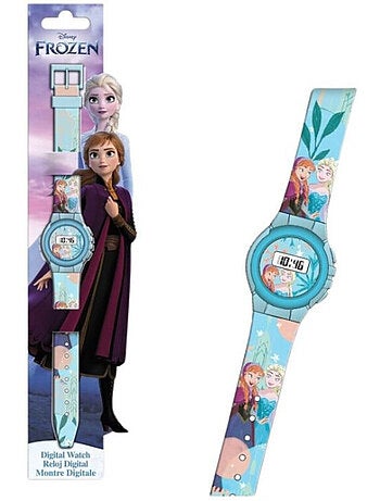 Montre numérique la reine des neiges - les 2 sœurs