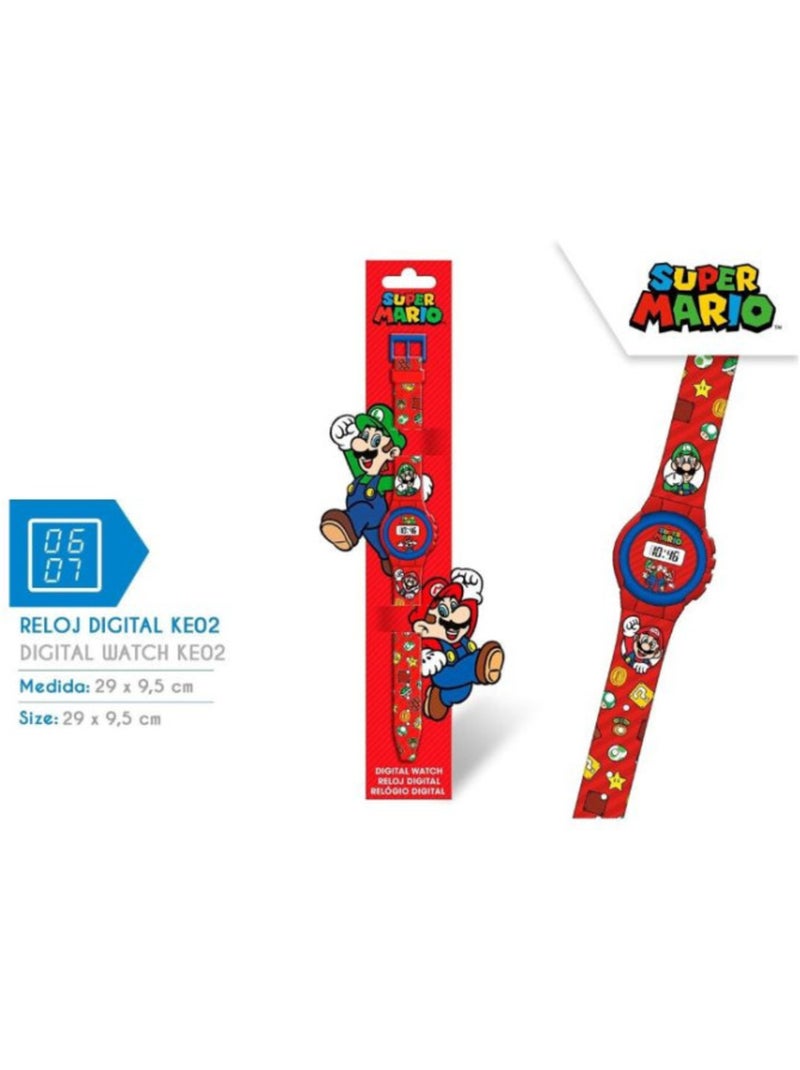 Montre numérique mario bros Multicolore - Kiabi