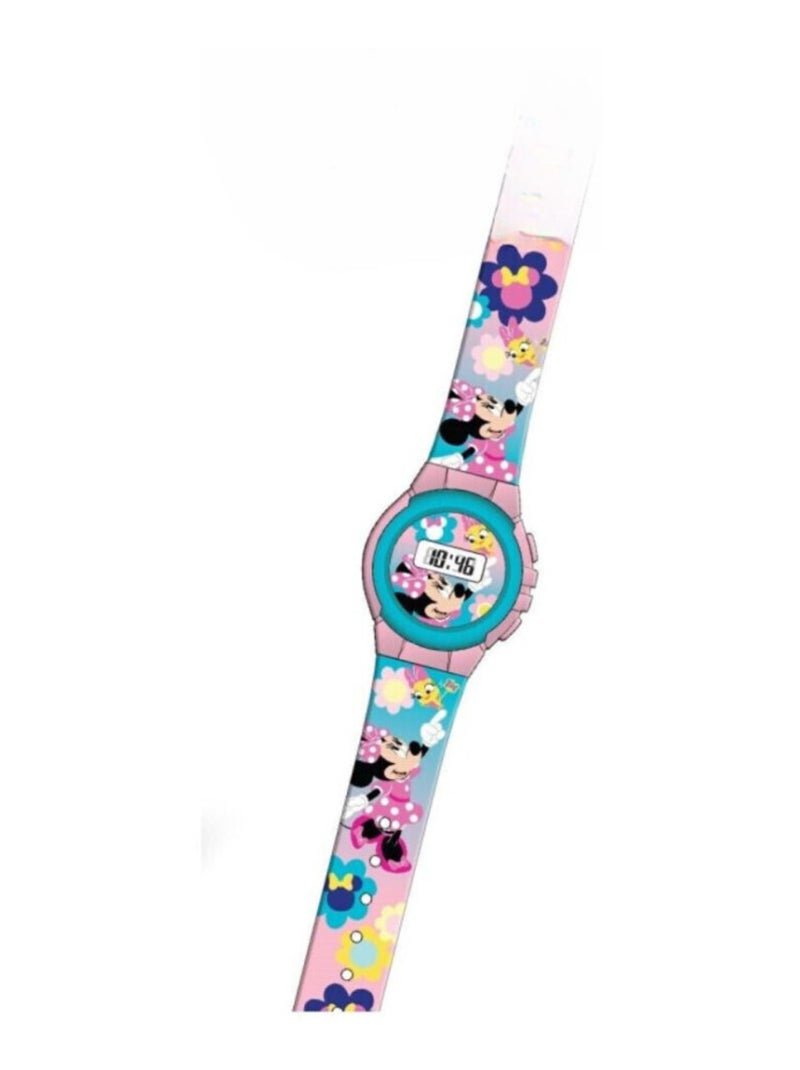 Montre Numérique Minnie Multicolore - Kiabi