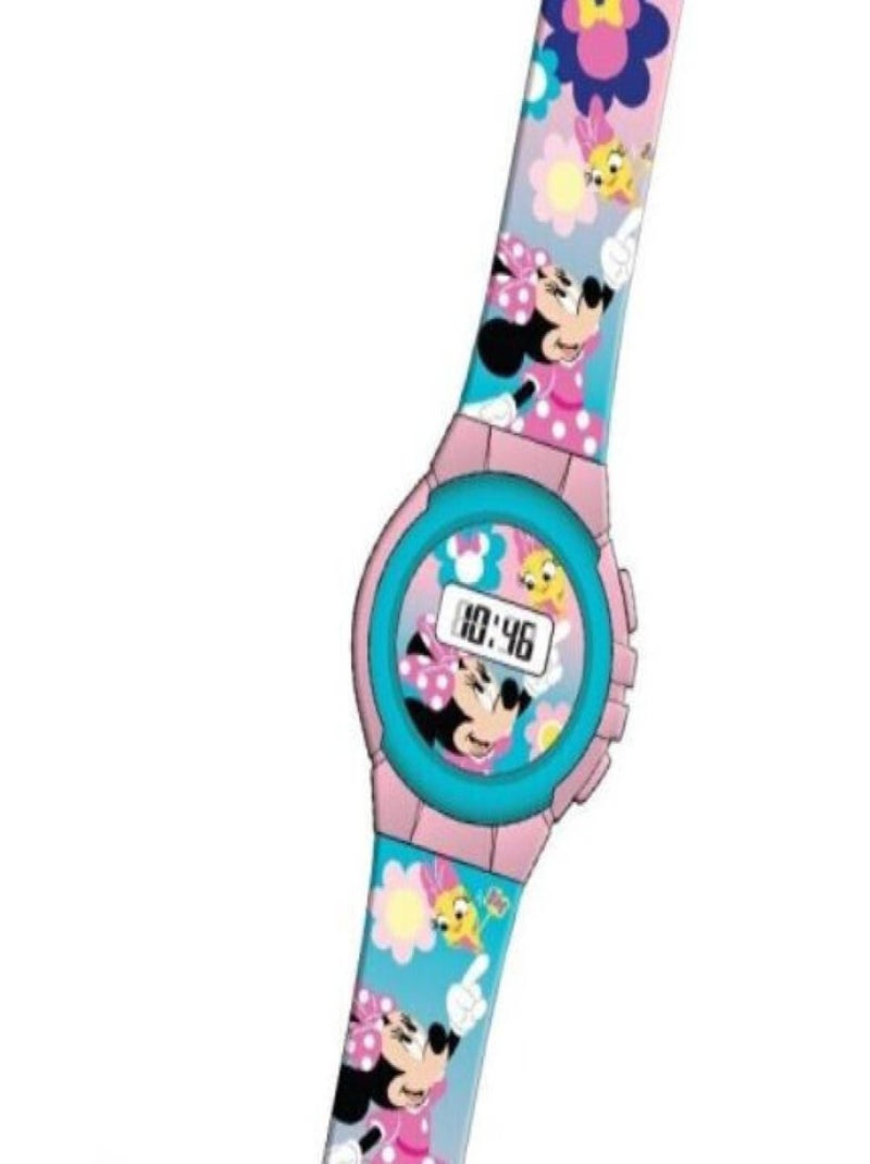 Montre Numérique Minnie Multicolore - Kiabi