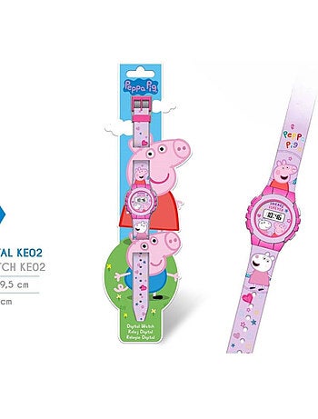 Montre numérique peppa pig