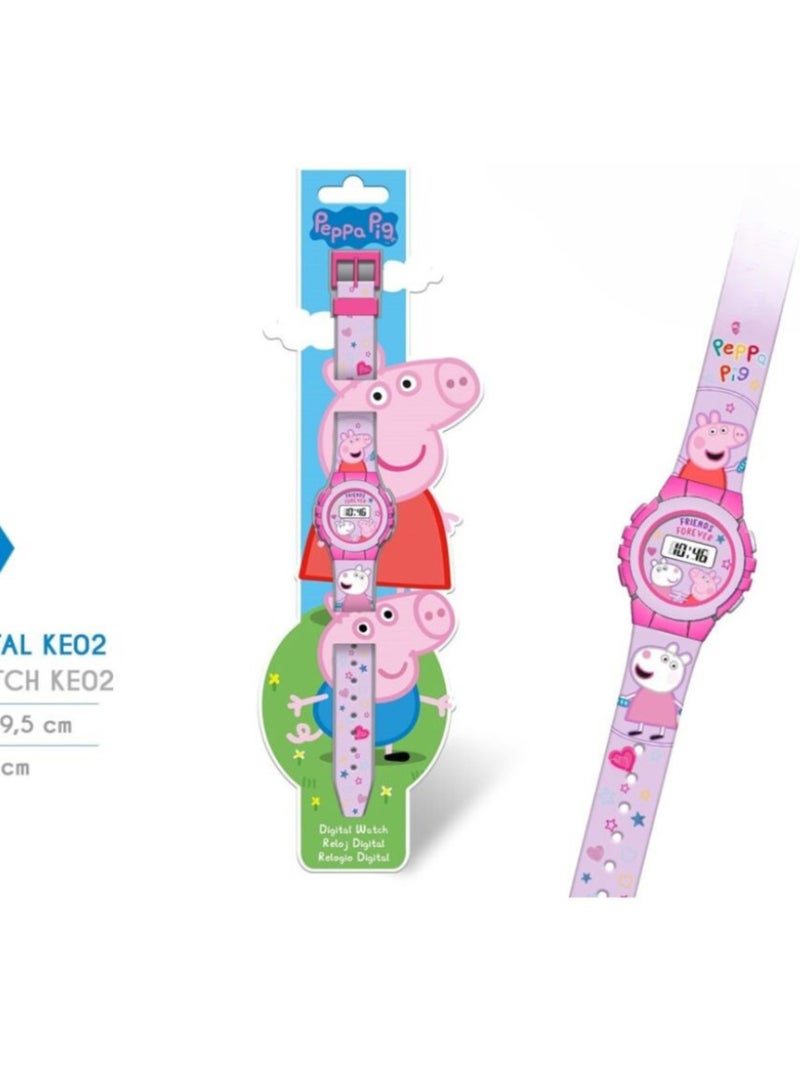 Montre numérique peppa pig Bleu - Kiabi