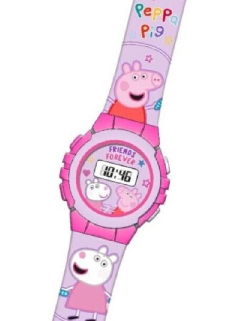 Montre numérique peppa pig Bleu - Kiabi