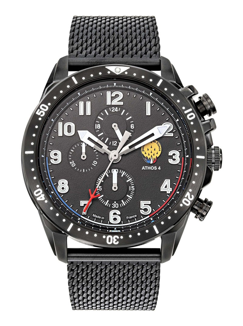 Montre Paf Athos 4b 668135 Noire Redskins Noir - Kiabi