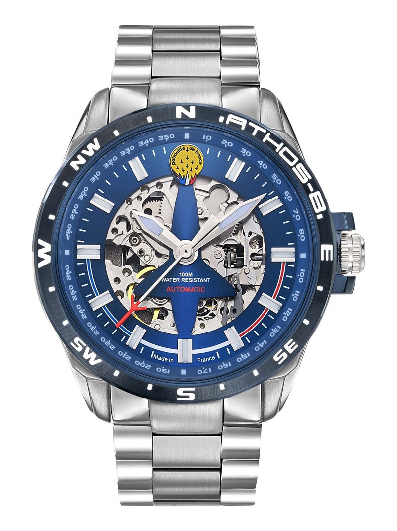 Montre Paf Athos 8 668110 Argent Redskins Argent - Kiabi