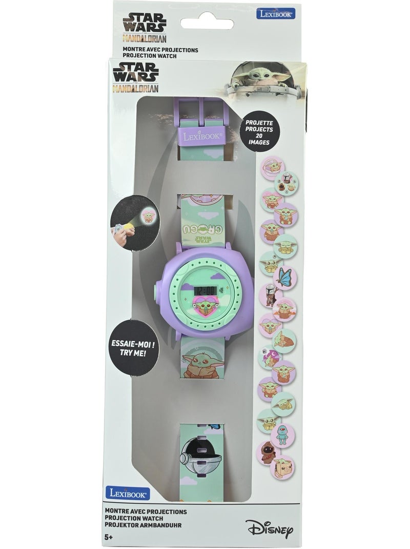 Montre projecteur Grogu Star Wars Multicolore - Kiabi