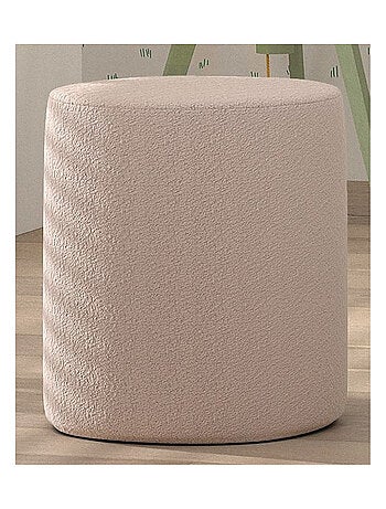 Moon Pouf Boucle