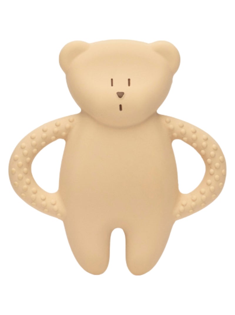 Moonie - Ourson de dentition en caoutchouc naturel Ecru - Kiabi