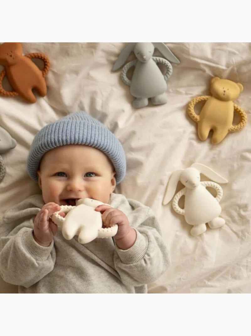 Moonie - Ourson dentition caoutchouc naturel Beige - Kiabi