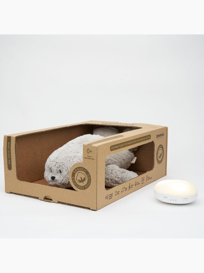 Moonie - Peluche veilleuse Gris - Kiabi