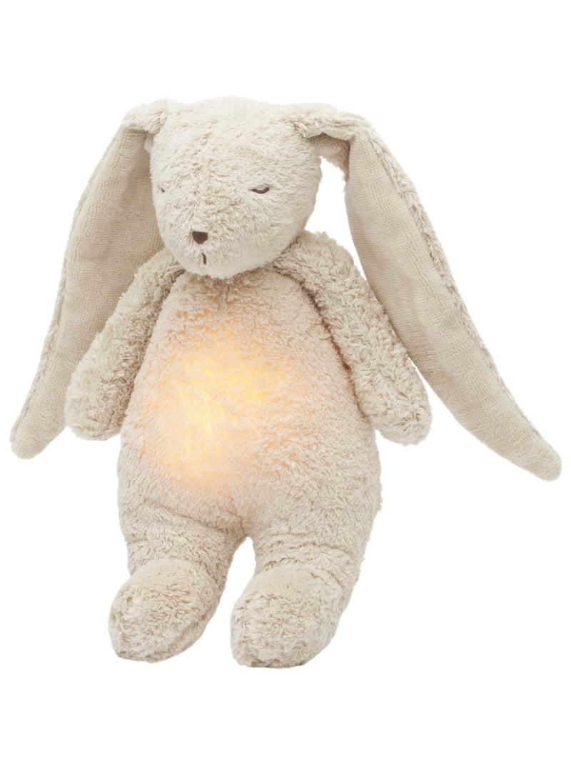 Moonie - Peluche veilleuse lapin 2.0 Beige - Kiabi