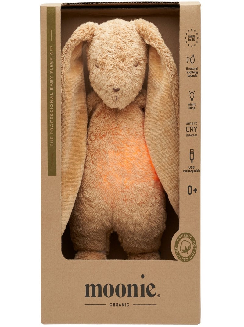 Moonie - Peluche veilleuse lapin 2.0 Marron - Kiabi