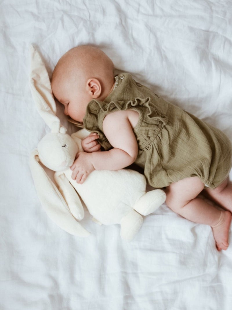 Moonie - Peluche veilleuse lapin magique Ecru - Kiabi