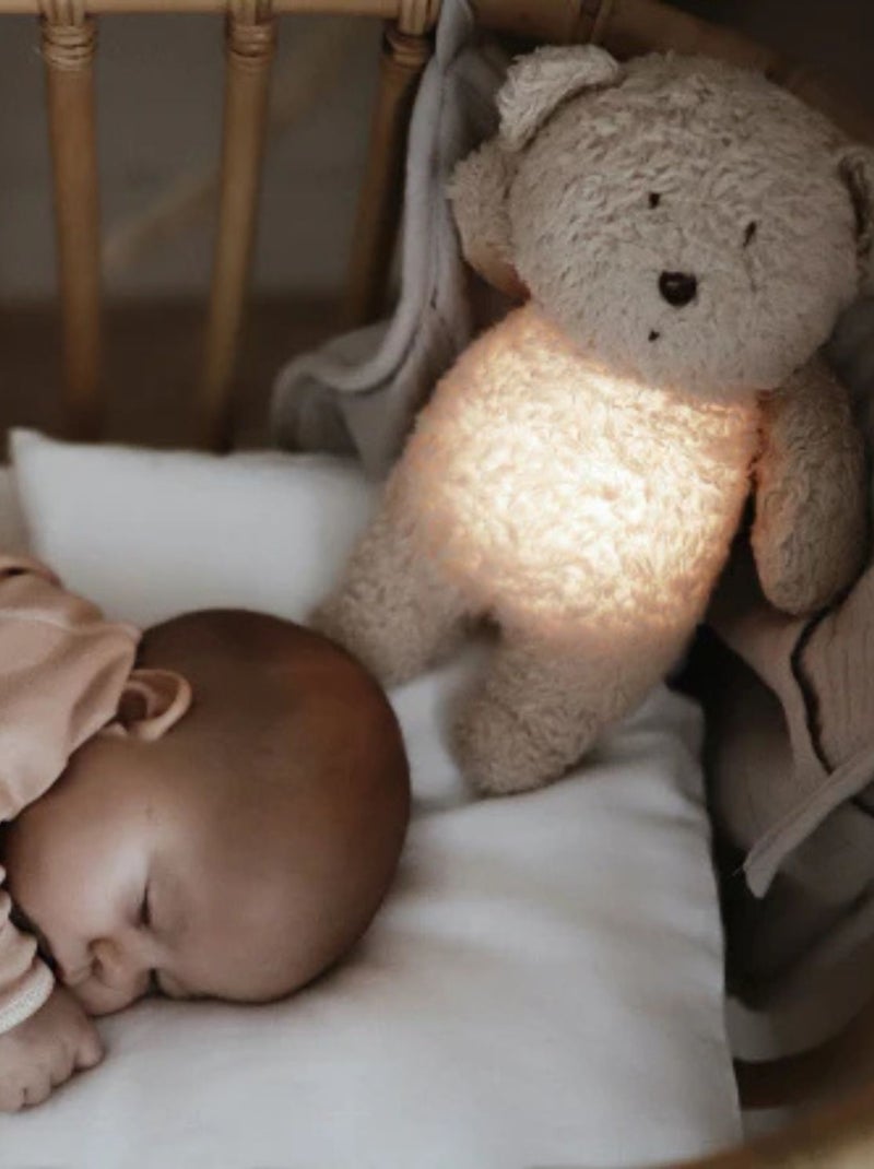 Moonie - Peluche veilleuse Ours 2.0 Gris - Kiabi