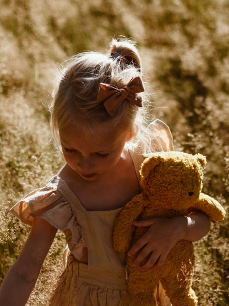 Moonie - Peluche veilleuse Ours Jaune - Kiabi