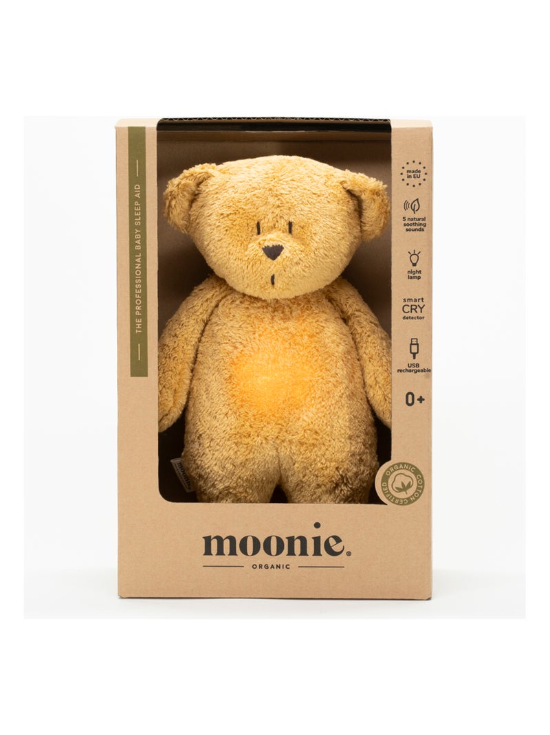 Moonie - Peluche veilleuse Ours Jaune - Kiabi