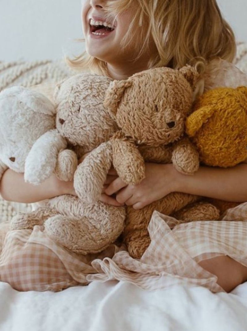 Moonie - Peluche veilleuse Ours Marron - Kiabi