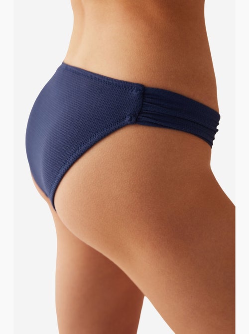 Moonlight bas de bikini hipkini à détail froncé penti - Kiabi Moonlight bas de bikini hipkini à détail froncé penti - Kiabi
