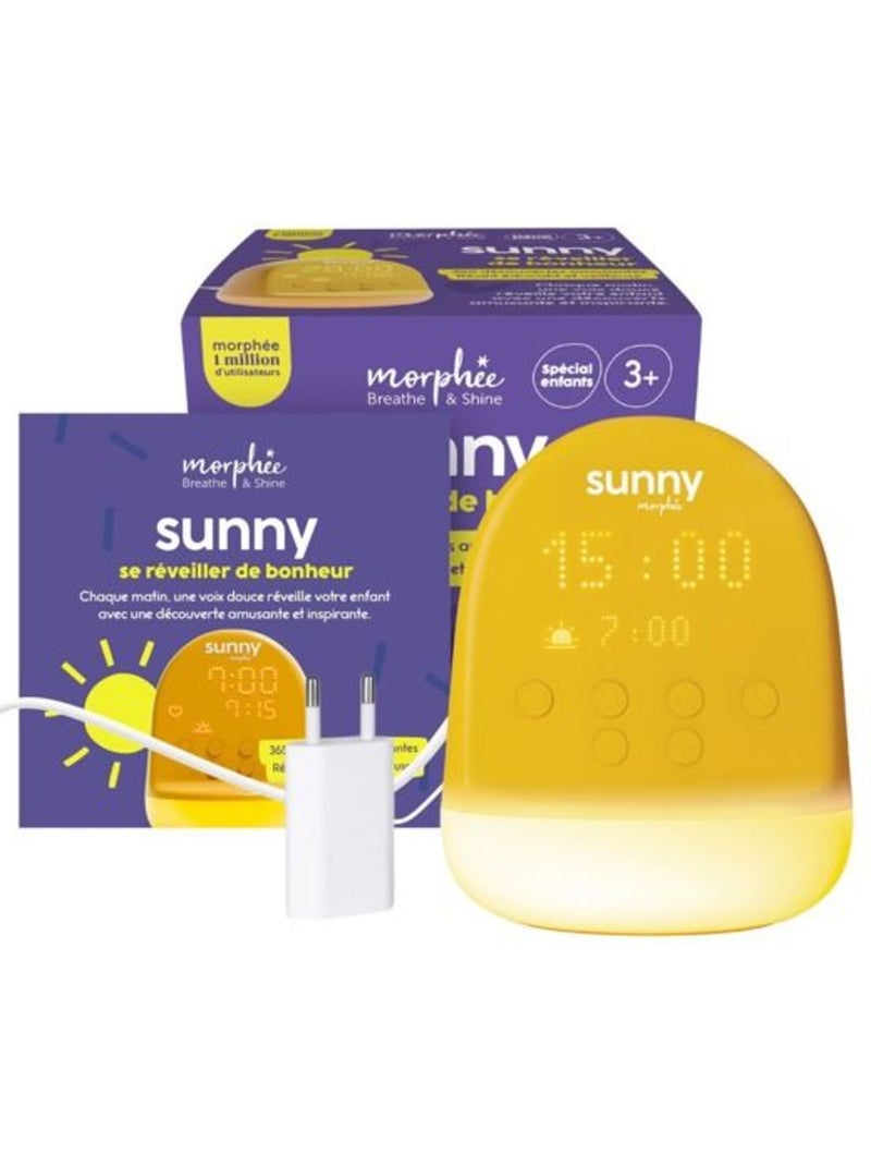 Morphée - réveil enfant sunny Jaune - Kiabi