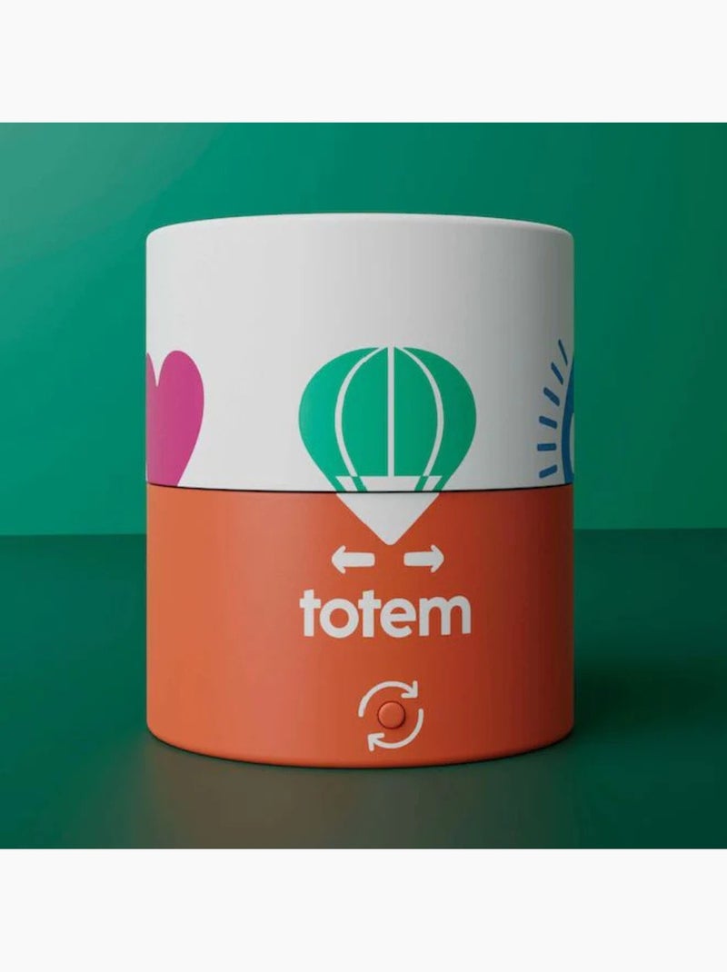 Morphée - Totem la boîte à jeux éducatifs sonores Orange - Kiabi