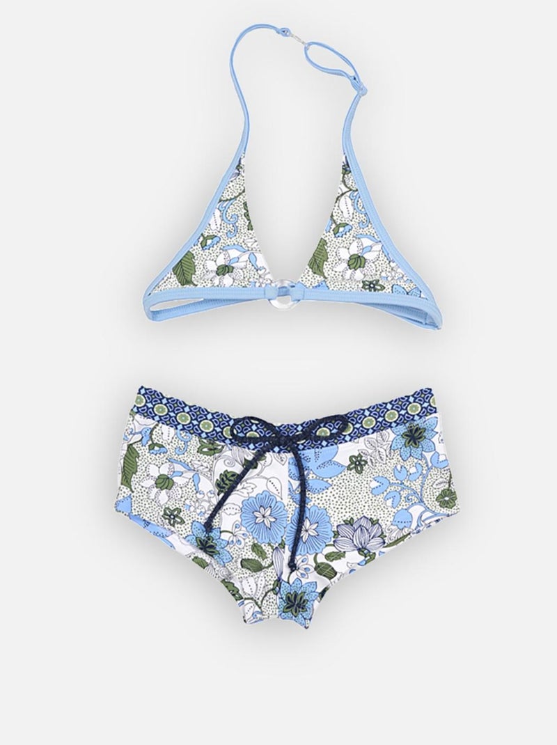 Mosaique Bikini Bleu - Kiabi