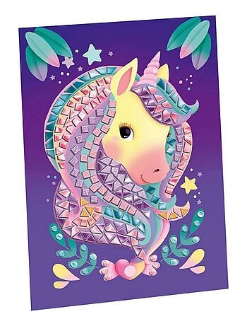 Mosaïque : Licorne Be Créative