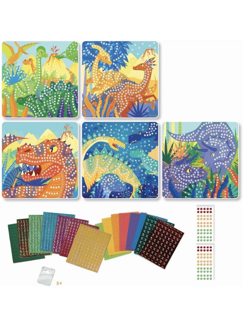 Mosaïques - SYCOMORE - Stick'N Fun - Dinosaures - Dès 5 ans - Kiabi Mosaïques - SYCOMORE - Stick'N Fun - Dinosaures - Dès 5 ans - Kiabi