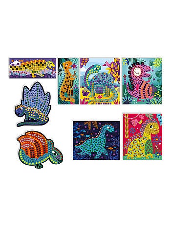 Mosaïques dinosaures