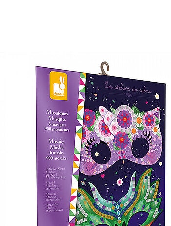 Mosaiques masques kit creatif