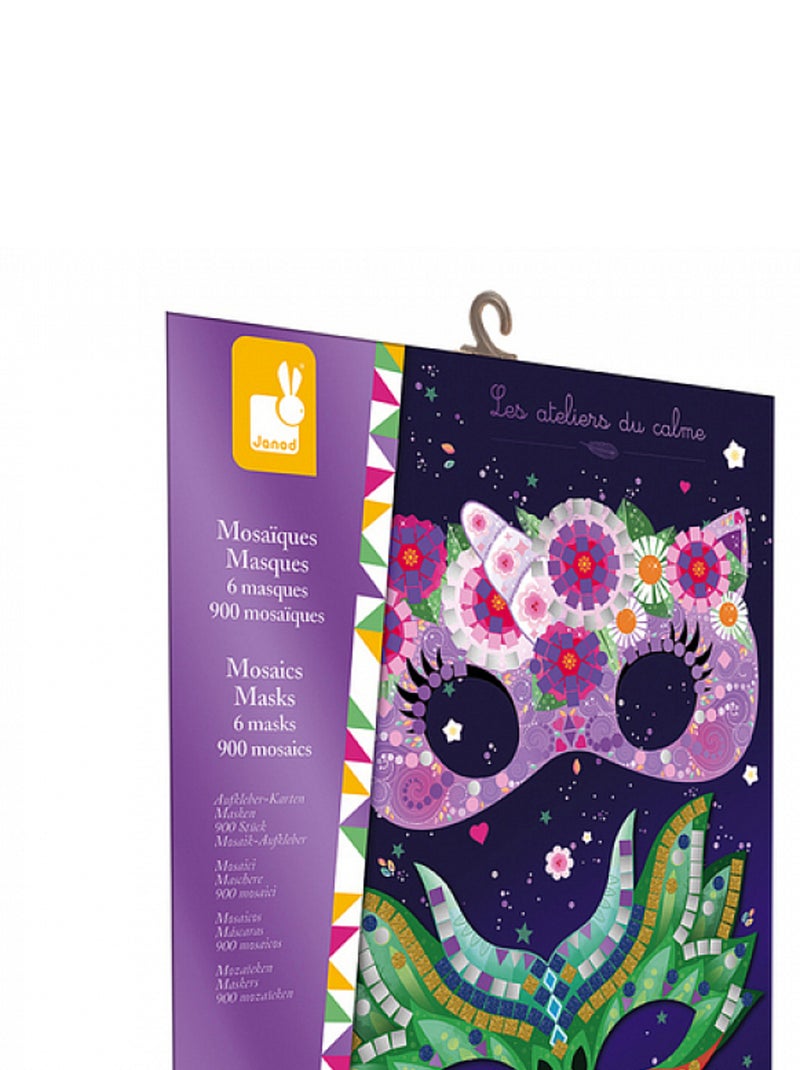Mosaiques Masques Kit Creatif Rose - Kiabi