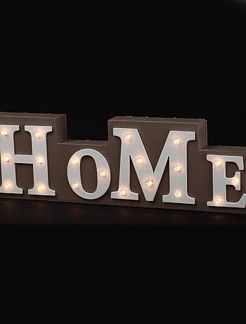 Mot a led à poser Home 19led
