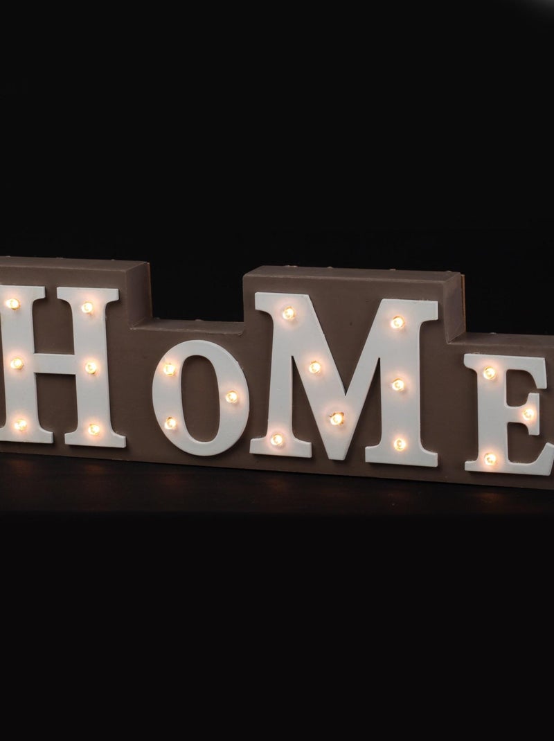 Mot a led à poser Home 19led Blanc - Kiabi