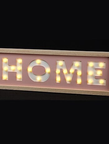 Mot a led a poser home noel