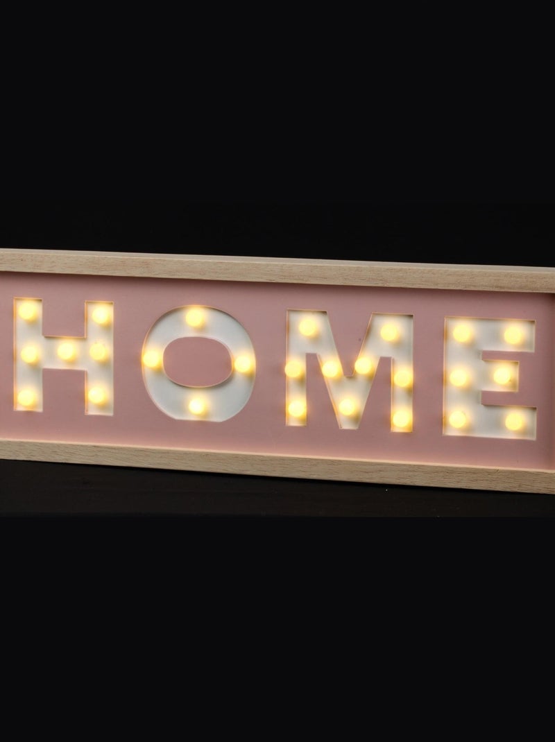 Mot a led a poser home noel Blanc - Kiabi