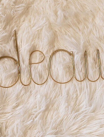 Mot fil de laiton "BORDEAUX