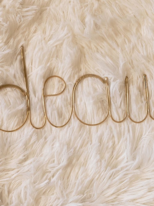 Mot fil de laiton "BORDEAUX" - Kiabi