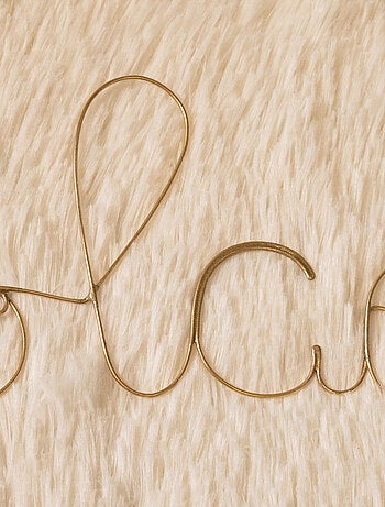 Mot fil de laiton "DOLCE VITA