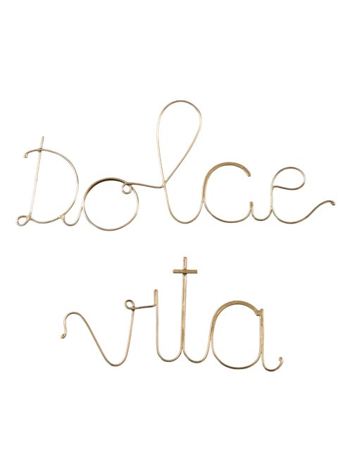 Mot fil de laiton "DOLCE VITA" - Kiabi