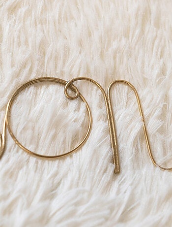 Mot fil de laiton "MAISON DE VOYAGE