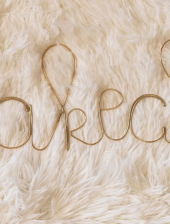 Mot fil de laiton "Marrakech