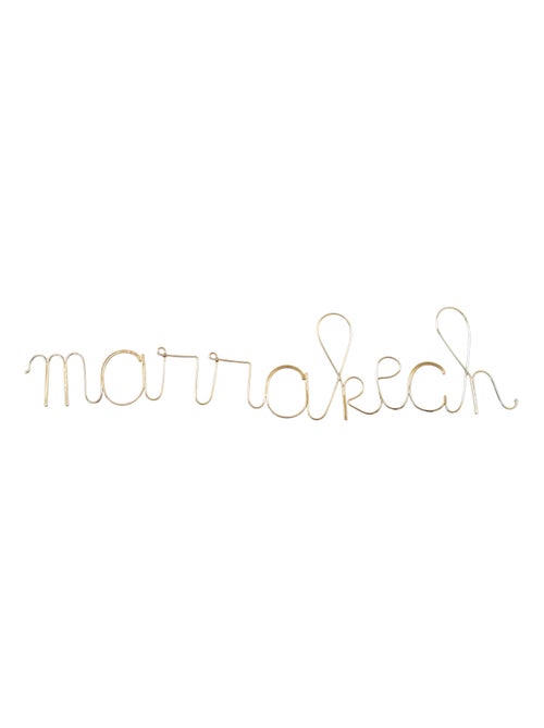Mot fil de laiton "Marrakech" - Kiabi