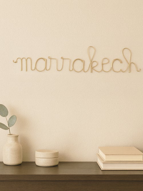 Mot fil de laiton "Marrakech" - Kiabi