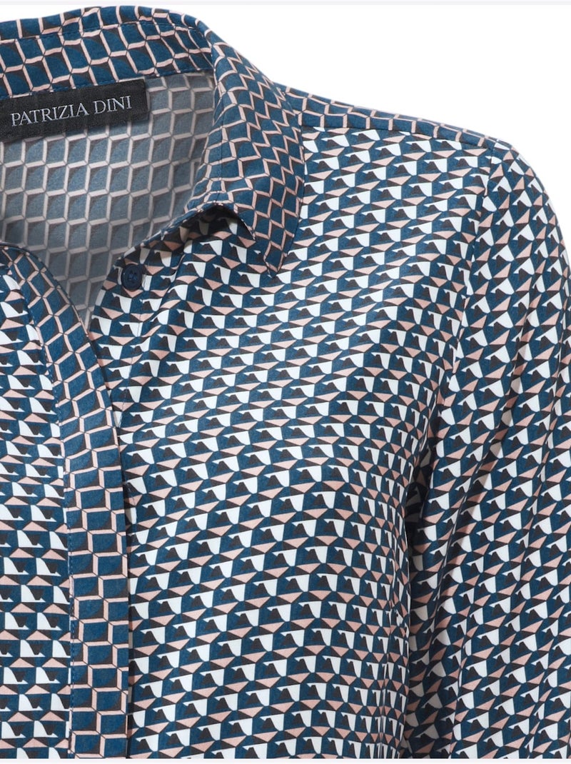 Motif Imprimé - Taille Standard - Helline Bleu Rose - Kiabi
