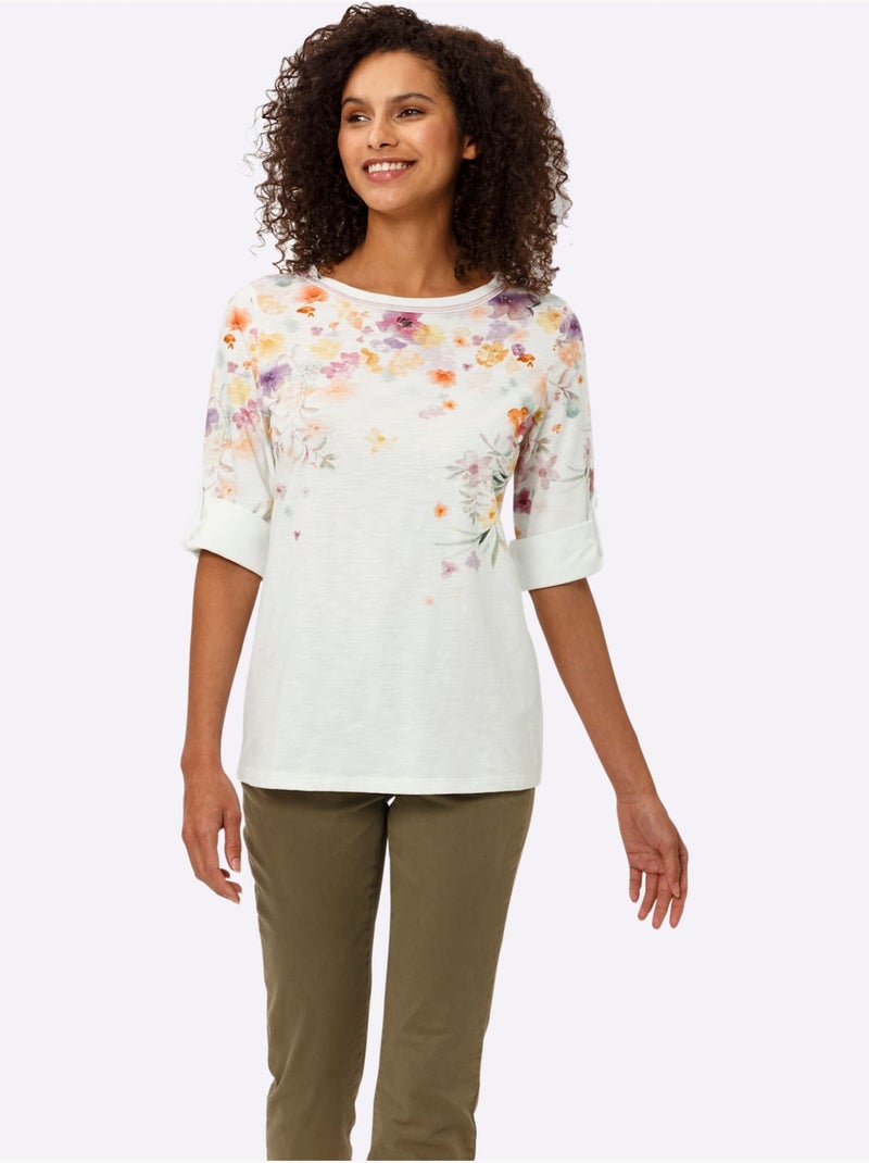 Motif Imprimé - Taille Standard - Helline Ecru - Kiabi