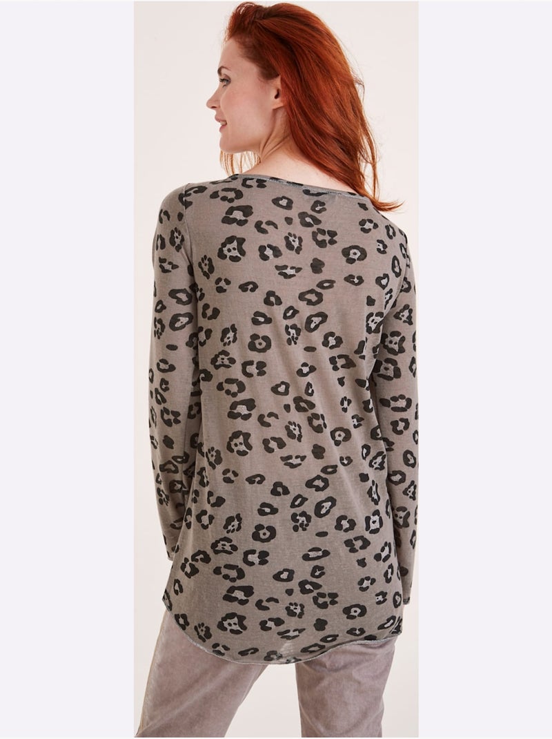 Motif Imprimé - Taille Standard - Helline Gris taupe - Kiabi