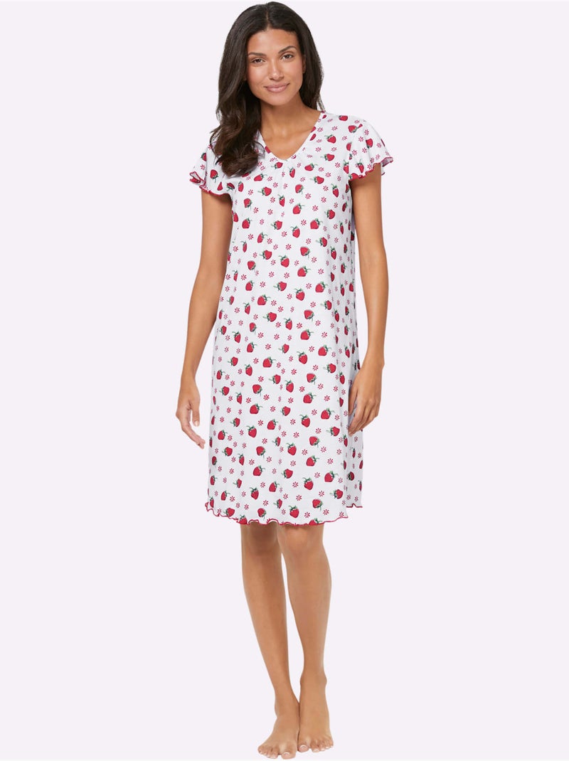 Motif Imprimé - Taille Standard - Moda Vilona Blanc - Kiabi