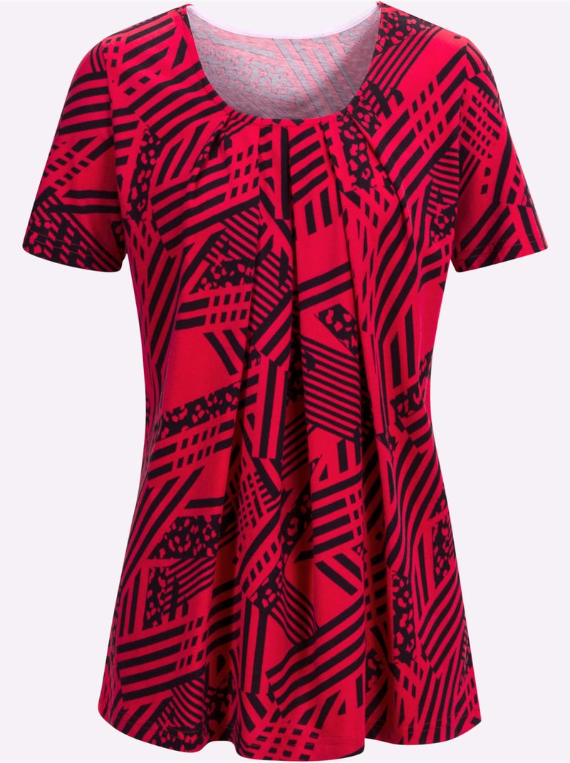 Motif Imprimé - Taille Standard - Moda Vilona Rouge - Kiabi